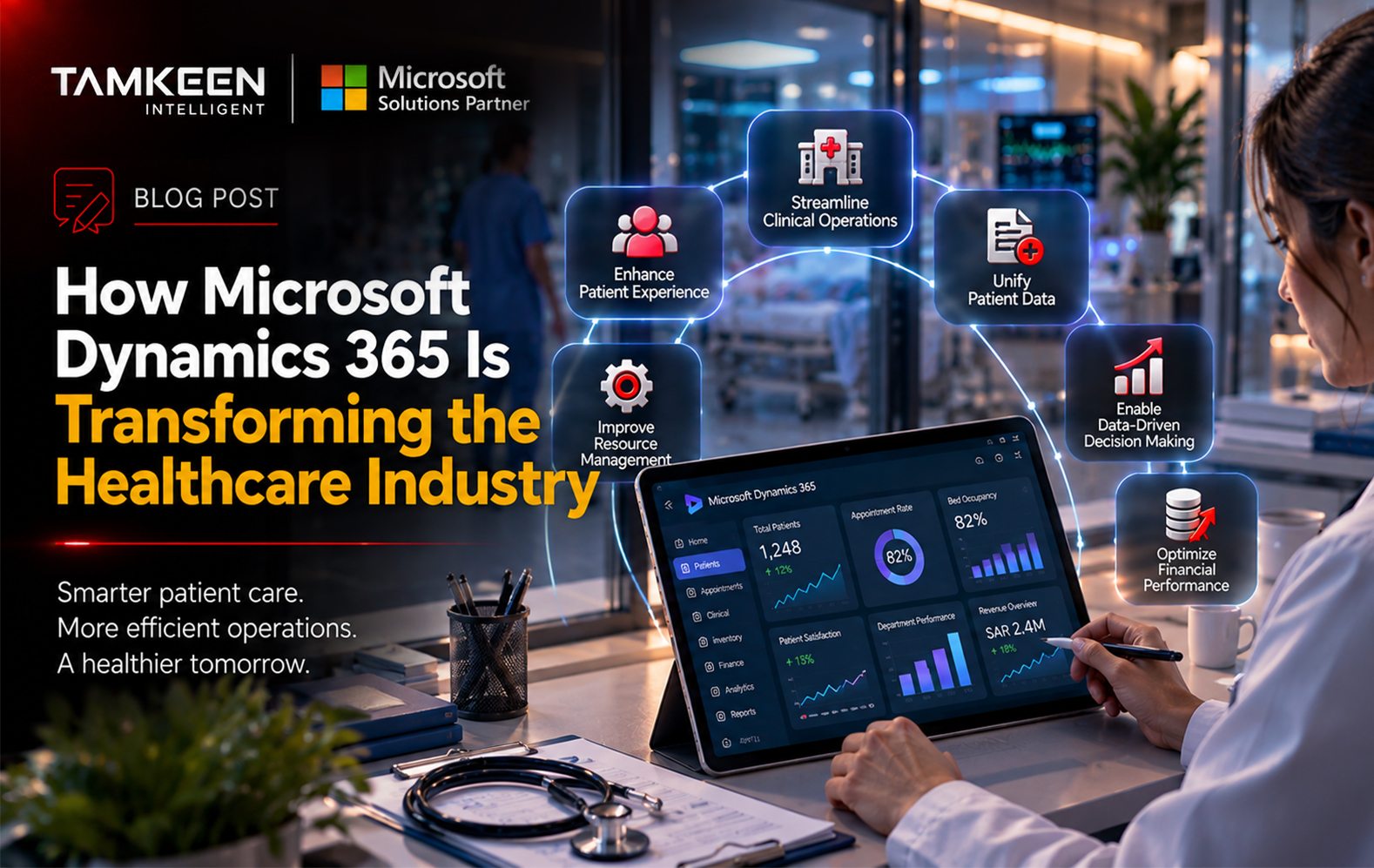 How Microsoft Dynamics 365 Is Transforming the Healthcare Industry How M...